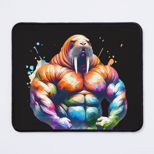 Item preview, Muscular Walrus designed and sold by AwesomeBeyondLimits.