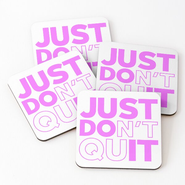 Item preview, Just Do It Pink designed and sold by maivilPOD.