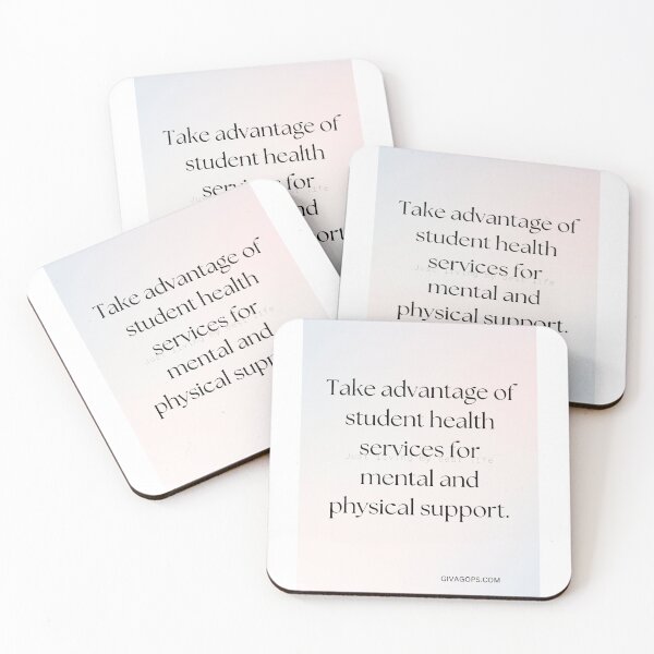 Item preview, Take Advantage of Student Health Services for Mental and Physical Support designed and sold by CUTESTUFFnow.