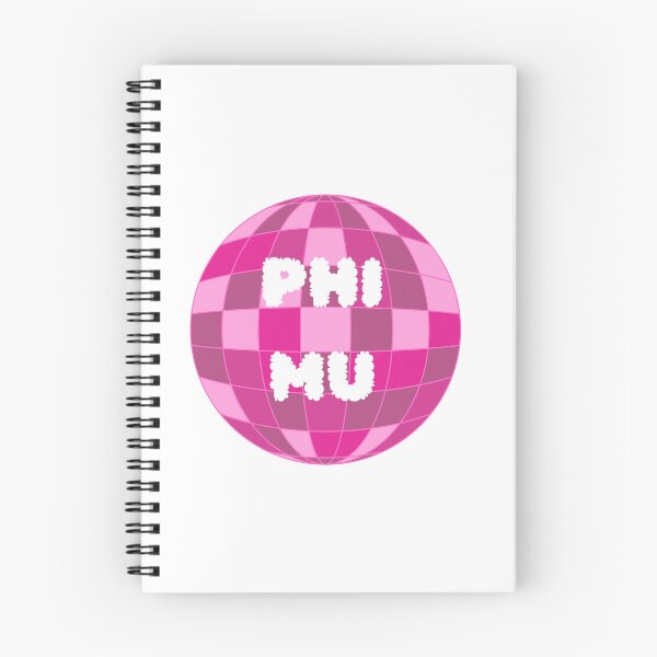 Item preview, phi mu disco ball  designed and sold by marinatrovatoo.