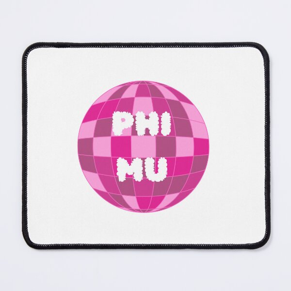 Item preview, phi mu disco ball  designed and sold by marinatrovatoo.