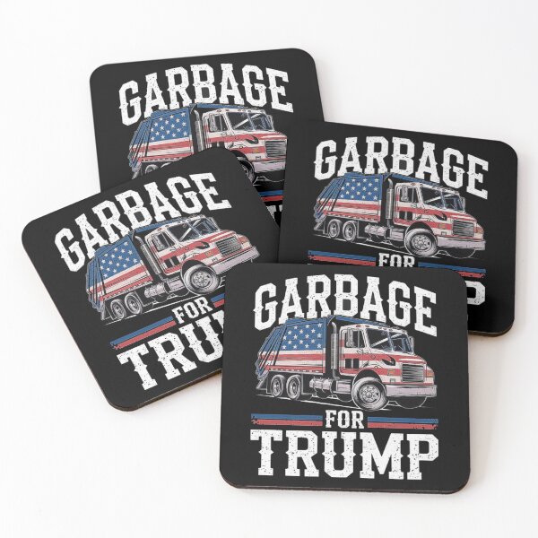 Item preview, American Flag Garbage Truck for Trump - Patriotic and Bold Design designed and sold by love3617.