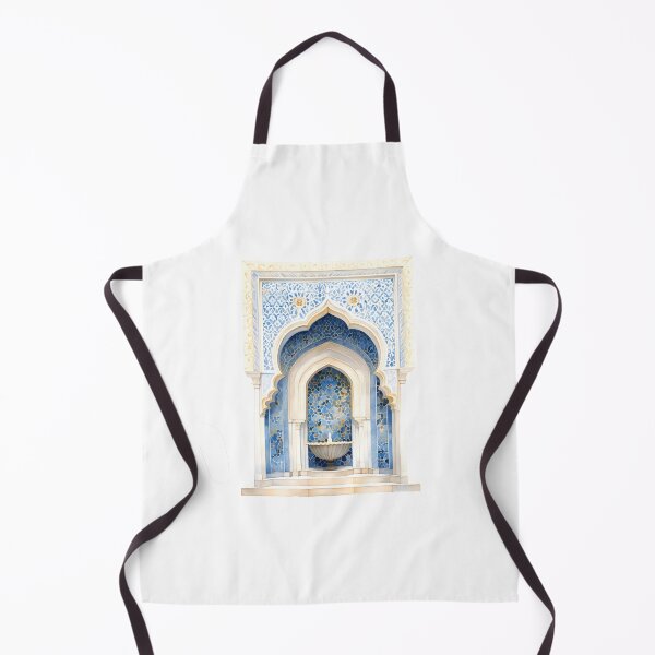 Item preview, Islamic Arch, Mosque Door Artwork | Moroccan Masjid Minimal Muslim Home Decor | Watercolour Arab Painting Islamic Wall Art designed and sold by Pink Pastel Studio.