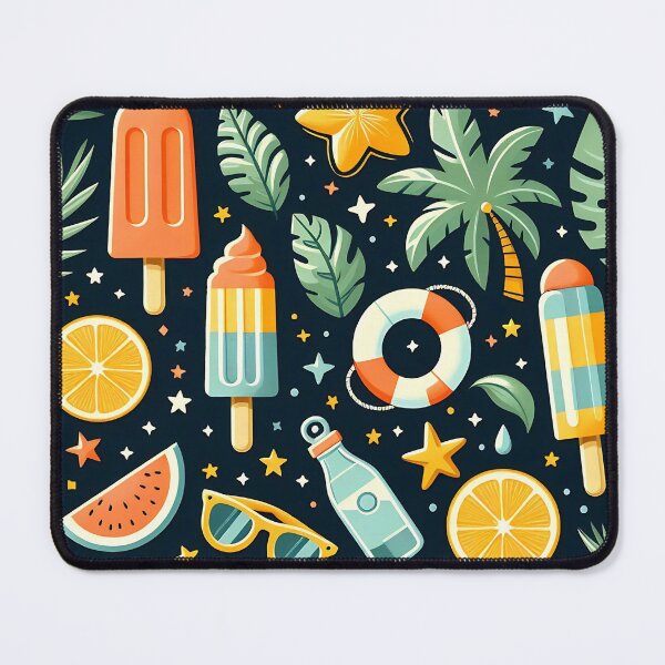 Item preview, Tropical Summer Vibes - Vibrant Beach Pattern designed and sold by Haji  Kamora.