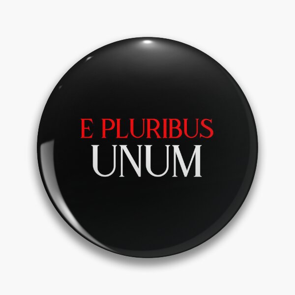 Item preview, E Pluribus Unum white red designed and sold by VRedBaller.