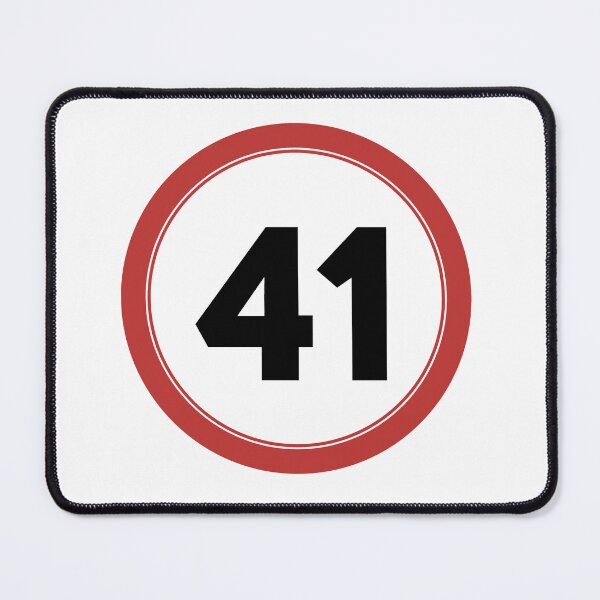 Item preview, Speed limit 41, happy 41st birthday designed and sold by Wolagno.