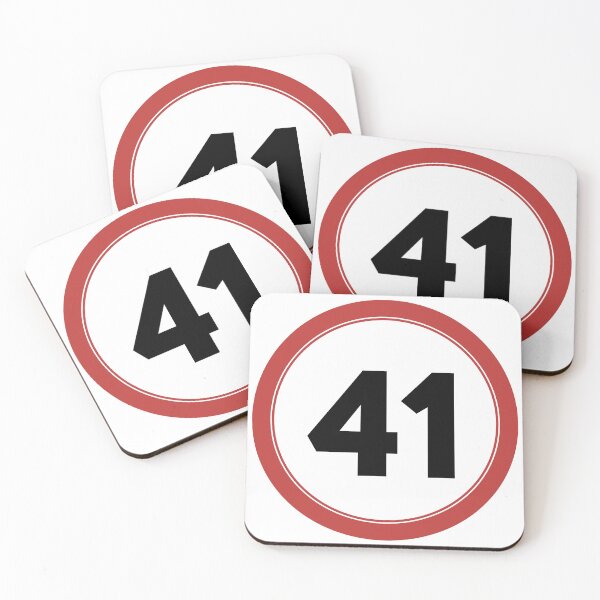 Artikelvorschau, Tempolimit bei 41, alles Gute zum 41. Geburtstag entworfen und verkauft von Wolagno.
