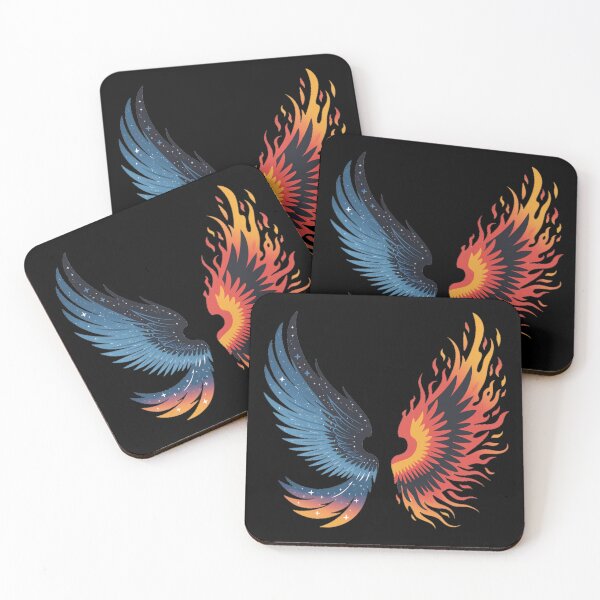 Item preview, Wings ablaze and ready to conquer the skies! designed and sold by Coollzone.