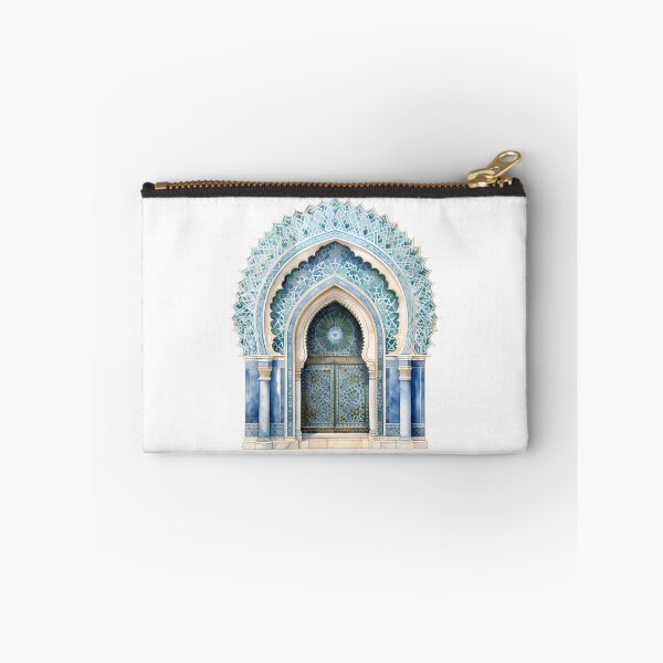 Item preview, Islamic Arch, Mosque Door Artwork | Moroccan Masjid Minimal Muslim Home Decor | Watercolour Arab Painting Islamic Wall Art designed and sold by Pink Pastel Studio.