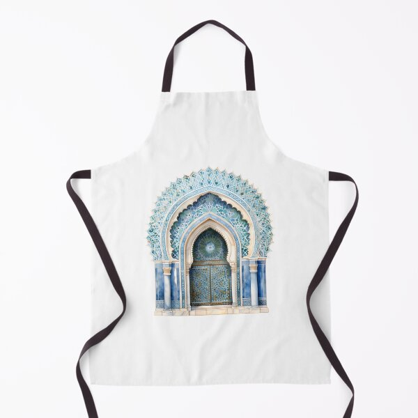 Item preview, Islamic Arch, Mosque Door Artwork | Moroccan Masjid Minimal Muslim Home Decor | Watercolour Arab Painting Islamic Wall Art designed and sold by Pink Pastel Studio.