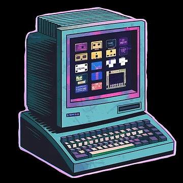 Artwork thumbnail, Old School Computer by CosmicFreedom9