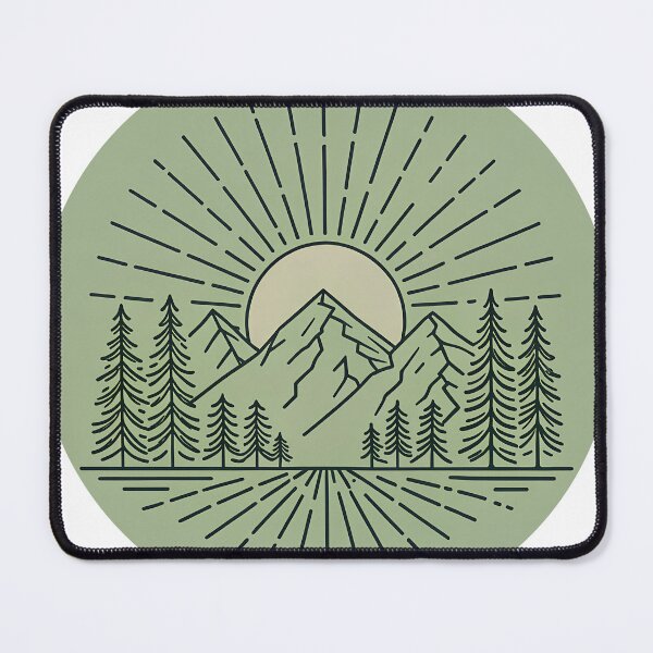Item preview, T-Shirt Design Trending: MOUNTAIN FOREST designed and sold by ForeverPrintsOK.