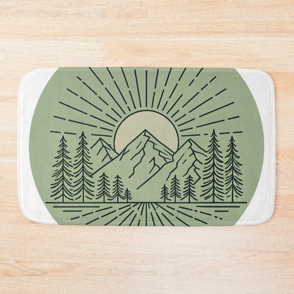 Item preview, T-Shirt Design Trending: MOUNTAIN FOREST designed and sold by ForeverPrintsOK.