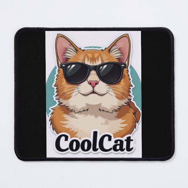 Item preview, Sunglasses Cat - Too Cool to Care designed and sold by ArtCreator2023.