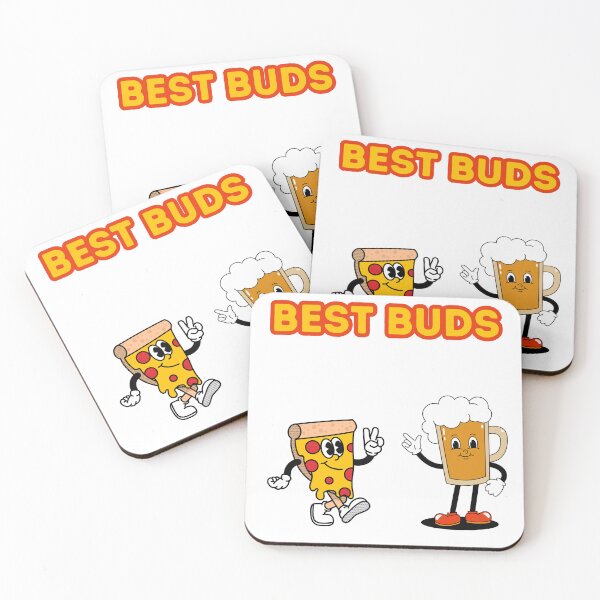 Item preview, Pizza and Beer - Best Buds designed and sold by Weargod.
