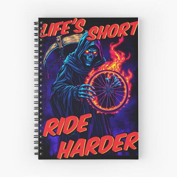 Item preview, Sinister Grim Reaper with Fire Bicycle Wheel designed and sold by Tong4130.