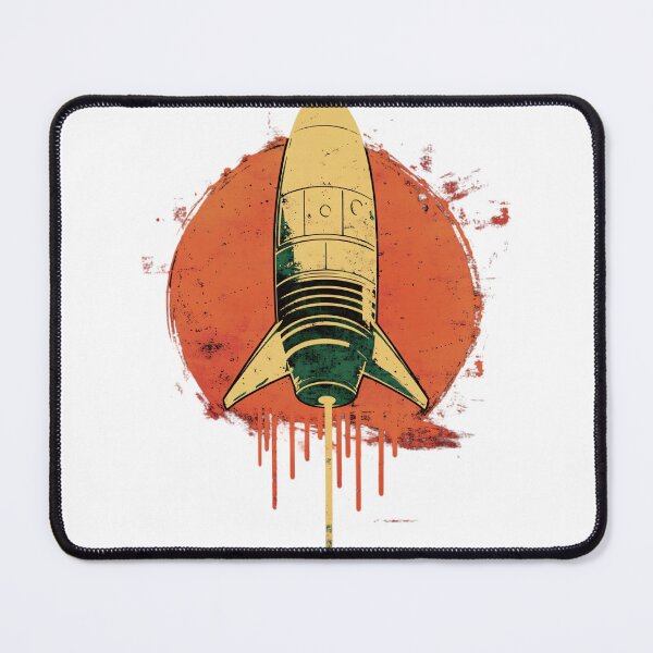 Item preview, Retro Rocket designed and sold by NomadicDreamer.
