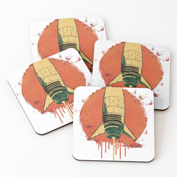 Item preview, Retro Rocket designed and sold by NomadicDreamer.