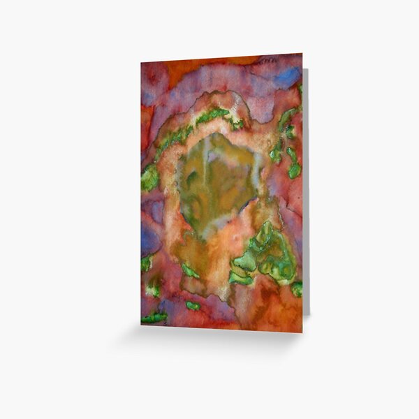 Nightlife In Nature (Katina Witte) Greeting Card