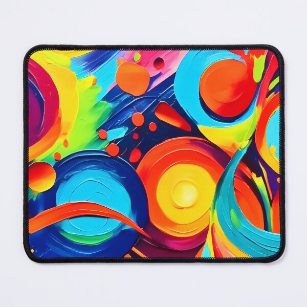 Item preview, Colorful Cosmic Chaos Painting designed and sold by Health And Fitness Posts e-Store.