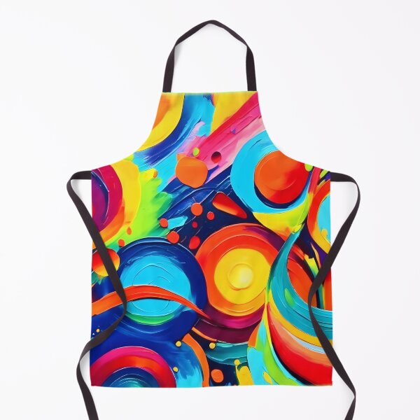 Item preview, Colorful Cosmic Chaos Painting designed and sold by Health And Fitness Posts e-Store.