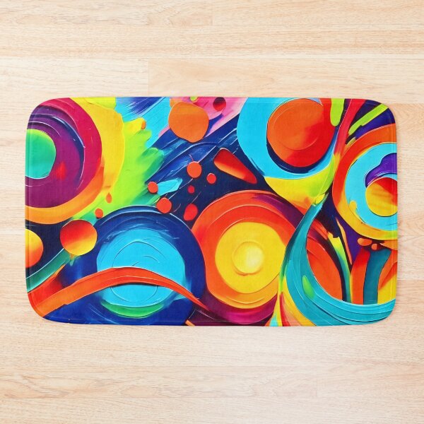 Item preview, Colorful Cosmic Chaos Painting designed and sold by Health And Fitness Posts e-Store.