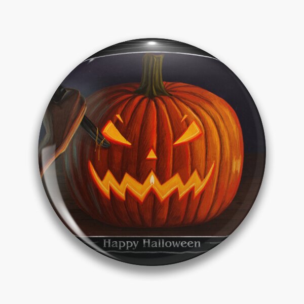 Item preview, Talla de calabaza de Halloween designed and sold by Emilyashdraws.