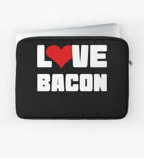 Bacon lovers funny/loving shirt Laptop Sleeve