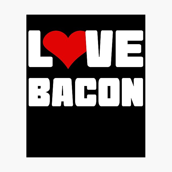 Item preview, Bacon lovers funny/loving shirt designed and sold by snowry.