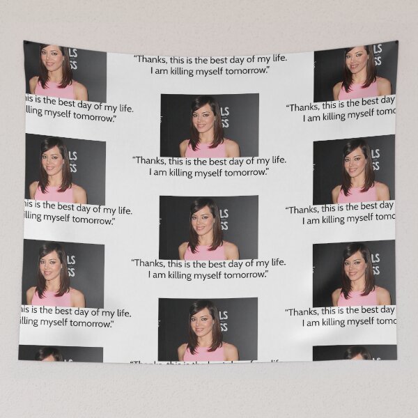 Item preview, Aubrey Plaza designed and sold by Basa1111.