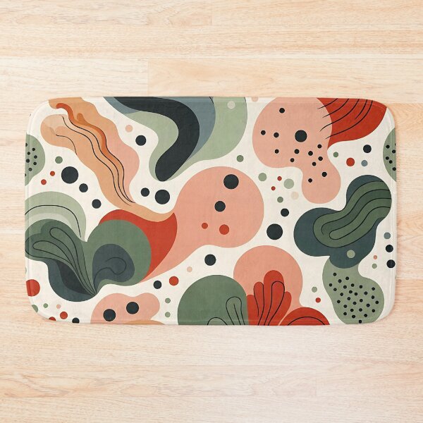Item preview, Vibrant Abstract Seaweed Pattern designed and sold by Haji  Kamora.