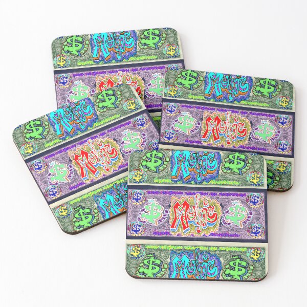 Item preview, Dollars, Dollar, Pop Art 123 Cash,  designed and sold by LowEndGraphics.