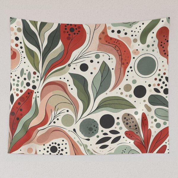 Item preview, Vibrant Abstract Seaweed Pattern designed and sold by Haji  Kamora.