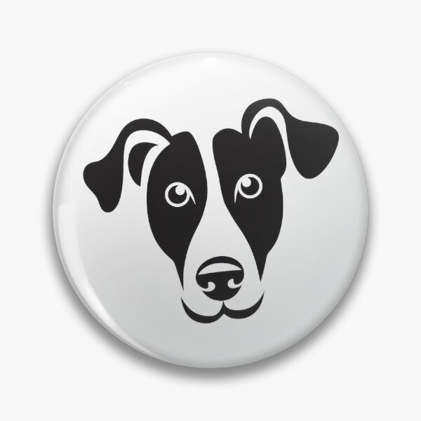 Item preview, "Minimalist Dog Head Silhouette" designed and sold by MyTshirtArt.