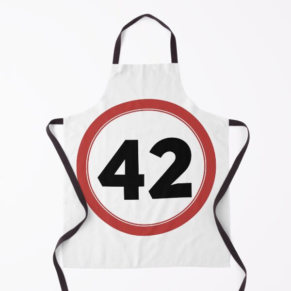 Item preview, Speed limit 42, happy 42nd birthday designed and sold by Wolagno.