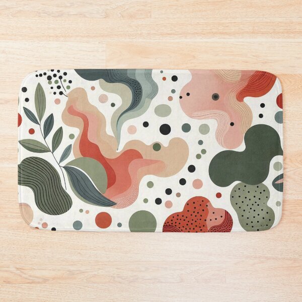 Item preview, Vibrant Abstract Seaweed Pattern designed and sold by Haji  Kamora.