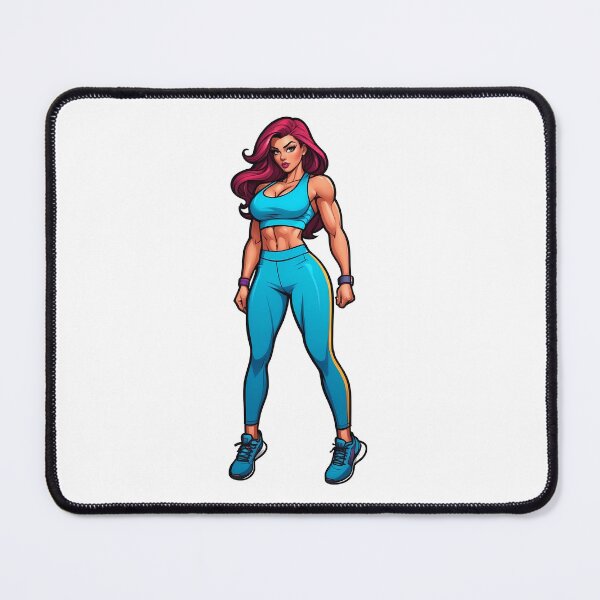 Item preview, Fitnessgirl sticker designed and sold by HolaJosephina.