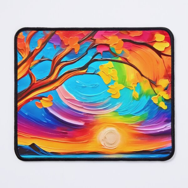 Item preview, Vibrant Tree of Life Painting designed and sold by Health And Fitness Posts e-Store.