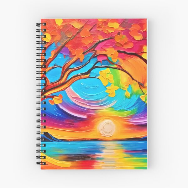 Item preview, Vibrant Tree of Life Painting designed and sold by Health And Fitness Posts e-Store.