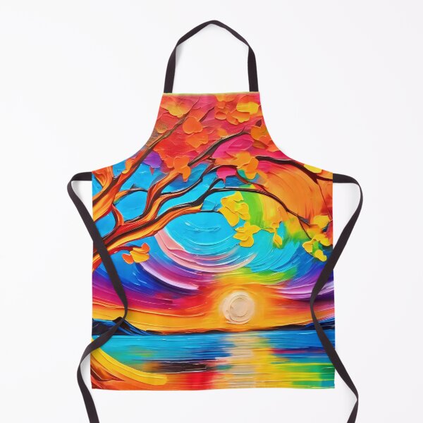 Item preview, Vibrant Tree of Life Painting designed and sold by Health And Fitness Posts e-Store.