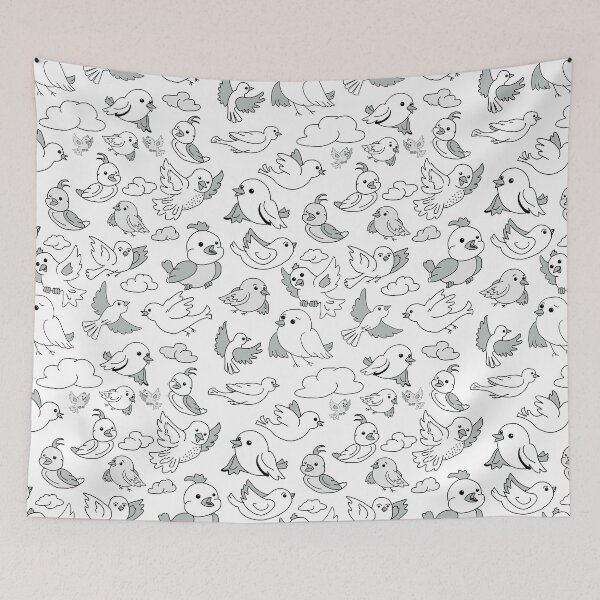 Item preview, Bird pattern designed and sold by Art By M.