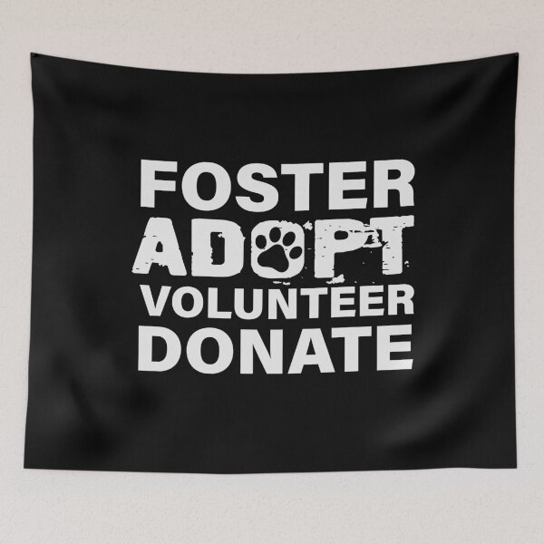 Item preview, Animal Rescue | Foster Adopt Volunteer Donate designed and sold by tmerchtrends.