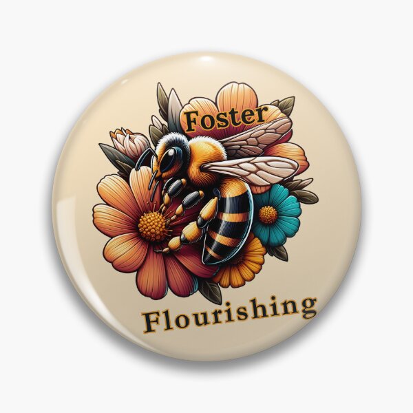 Item preview, Foster Flourishing: Bee & Bloom designed and sold by Dantin.