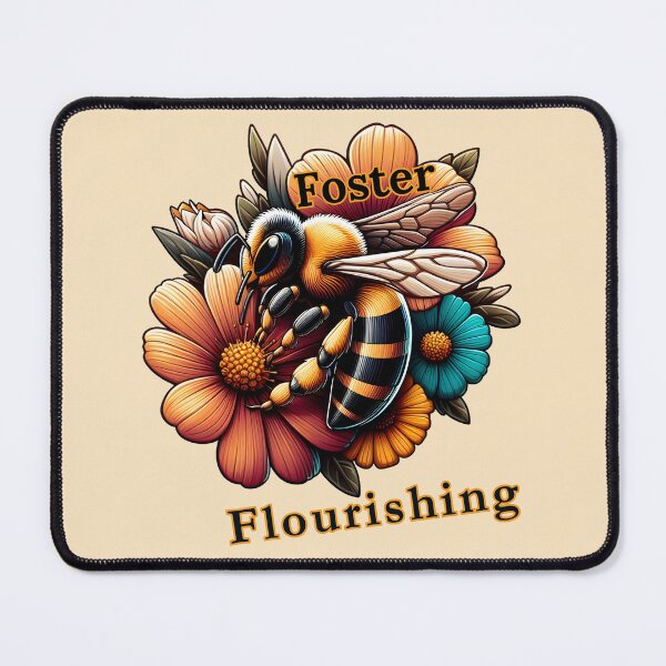 Item preview, Foster Flourishing: Bee & Bloom designed and sold by Dantin.