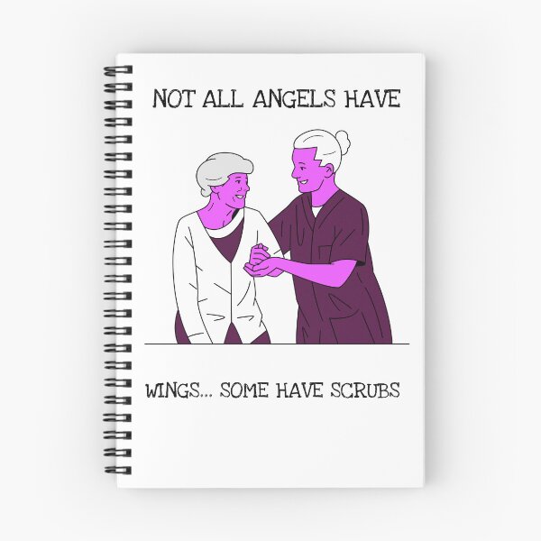 Item preview, Not All  Angels Have Wings…Some Have Scrubs     designed and sold by EngagingLayout.