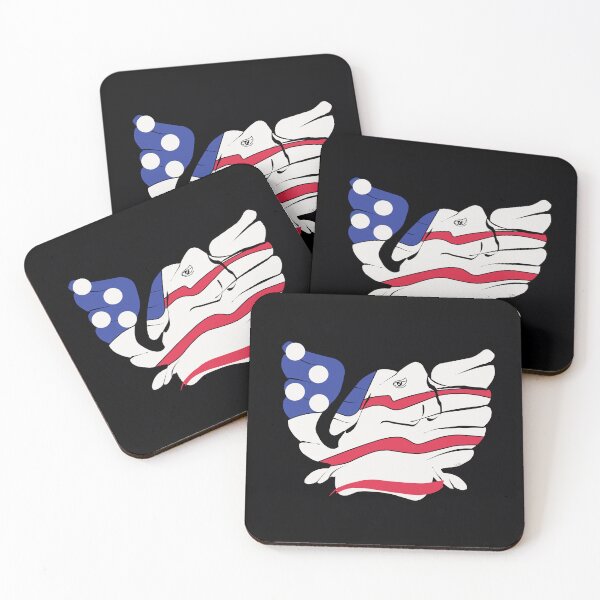 Item preview, Voting,  patriotic elephant, patriotic day  designed and sold by ALEFANTICA.