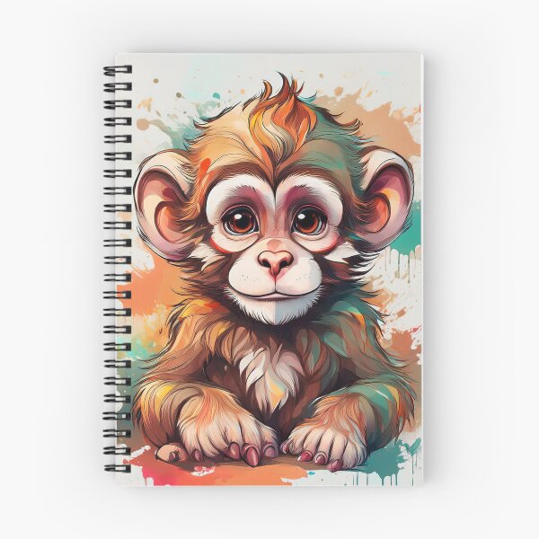 Item preview, Monkey painting designed and sold by thomasy07.