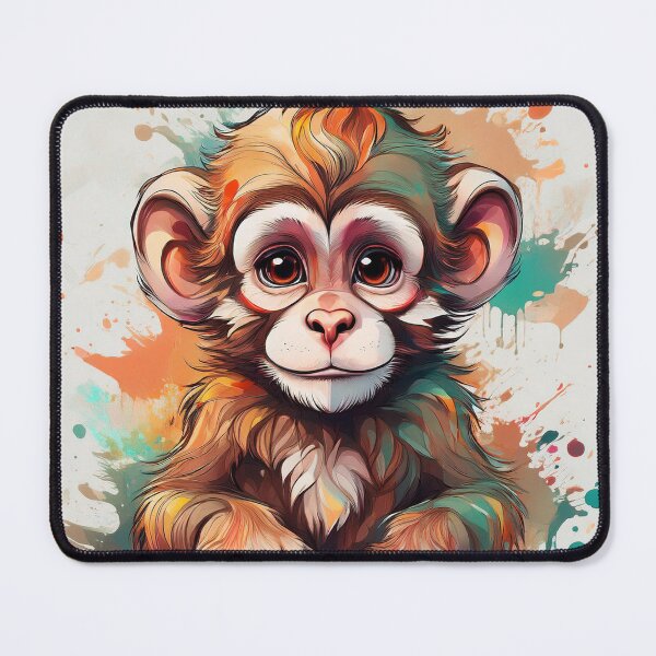 Item preview, Monkey painting designed and sold by thomasy07.