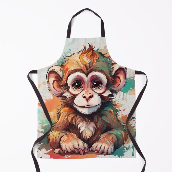 Item preview, Monkey painting designed and sold by thomasy07.