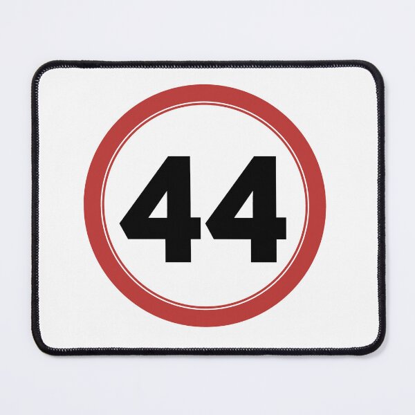Item preview, Speed limit 44, happy 44th birthday designed and sold by Wolagno.